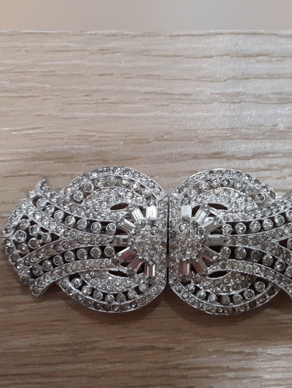 Vintage Rhinestone Brooch